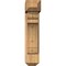 Ekena Millwork Olympic Craftsman Smooth Bracket w/ Offset Brace, Western Red Cedar, 7 1/2"W x 22"D x 34"H BKT0806X22X34OLY04SWR - alternate 2